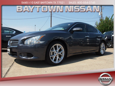 nissan maxima 2009 grey sedan sv gasoline 6 cylinders front wheel drive cont  variable trans  77521