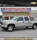 chevrolet silverado 1500 2006 silver 8 cylinders automatic 78654