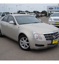 cadillac cts 2008 gold sedan gasoline 6 cylinders rear wheel drive automatic 78572