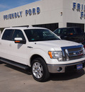 ford f 150 2011 white lariat 8 cylinders automatic 77532