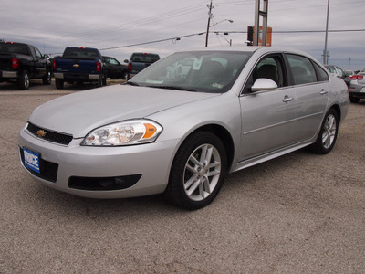 chevrolet impala 2012 silver sedan ltz 6 cylinders automatic 78064