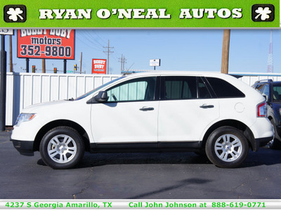 ford edge 2010 white suv se 6 cylinders automatic 79110