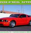 ford mustang 2005 red coupe gt deluxe 8 cylinders 4 speed automatic 79110