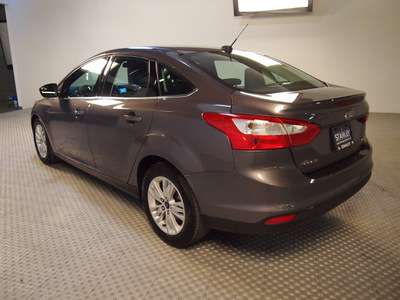 ford focus 2012 gray sedan sel 4 cylinders automatic 75219