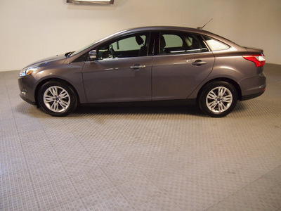 ford focus 2012 gray sedan sel 4 cylinders automatic 75219