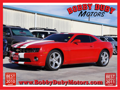 chevrolet camaro 2010 red coupe ss 8 cylinders 6 speed manual 79110