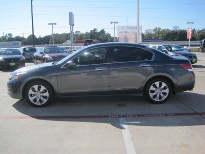 honda accord 2009 dk  gray sedan ex l v6 gasoline 6 cylinders front wheel drive automatic 77301