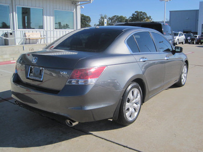 honda accord 2009 dk  gray sedan ex l v6 gasoline 6 cylinders front wheel drive automatic 77301