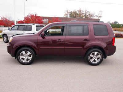 honda pilot 2010 dk  red suv ex 6 cylinders automatic 28557
