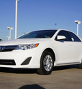 toyota camry 2012 white sedan le 4 cylinders automatic 76116