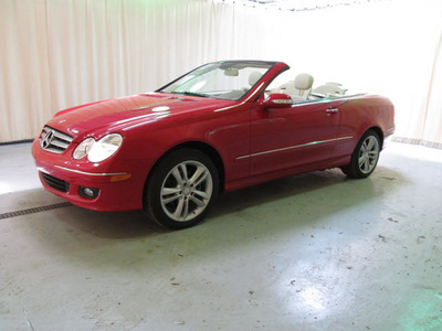 mercedes benz clk class 2008 red clk350 6 cylinders automatic 44883