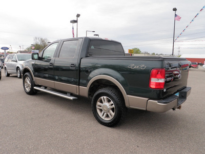 ford f 150 2005 green gasoline 8 cylinders 4 wheel drive 4 speed automatic 55321