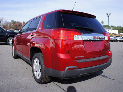 gmc terrain 2013 red suv sle 4 cylinders automatic 27330