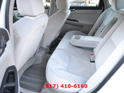 chevrolet impala 2012 white sedan ls fleet flex fuel 6 cylinders front wheel drive automatic 76051