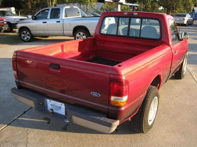 ford ranger 1996 red pickup truck xlt 4 cylinders manual 77379