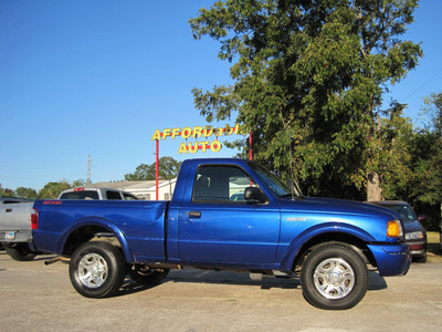 ford ranger 2003 blue pickup truck edge 6 cylinders automatic 77379