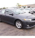 toyota camry 2012 gray sedan se gasoline 4 cylinders front wheel drive automatic 77074