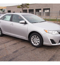 toyota camry 2012 silver sedan le gasoline 4 cylinders front wheel drive automatic 77074