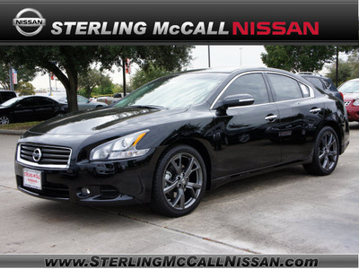 nissan maxima 2013 black sedan 3 5 sv gasoline 6 cylinders front wheel drive not specified 77477