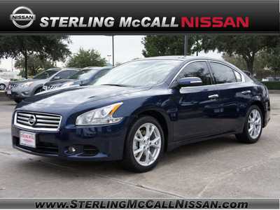 nissan maxima 2013 dk  blue sedan 3 5 sv gasoline 6 cylinders front wheel drive not specified 77477