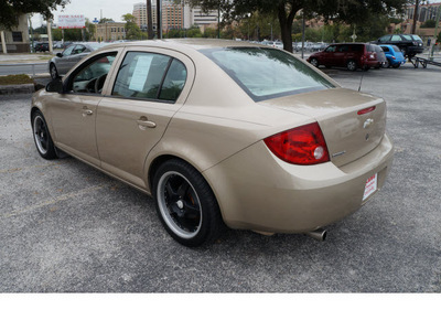 chevrolet cobalt 2007 beige sedan ls gasoline 4 cylinders front wheel drive automatic 78205