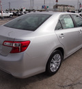 toyota camry 2012 silver sedan le gasoline 4 cylinders front wheel drive automatic 77521