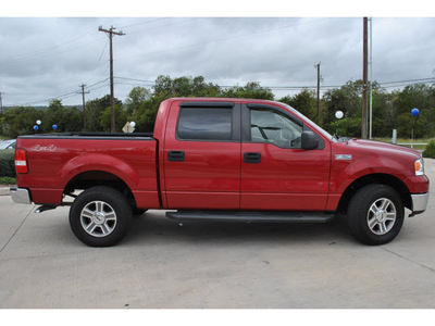 ford f 150 2008 red 4wd flex fuel 8 cylinders 4 wheel drive 4 speed automatic 78233