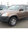 honda cr v 2004 brown suv lx gasoline 4 cylinders front wheel drive automatic with overdrive 77020