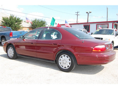 mercury sable 2005 red sedan gs gasoline 6 cylinders front wheel drive automatic 77020