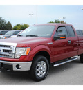 ford f 150 2013 red xlt flex fuel 8 cylinders 4 wheel drive automatic 77074