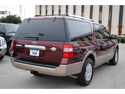ford expedition el 2013 red suv king ranch flex fuel 8 cylinders 2 wheel drive automatic 77074