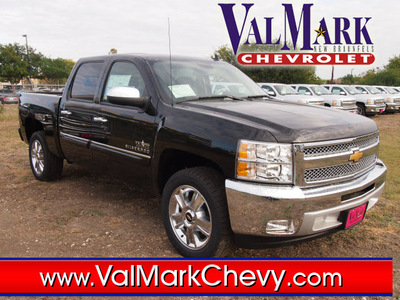 chevrolet silverado 1500 2013 black lt flex fuel v8 2 wheel drive automatic 78130