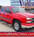 chevrolet silverado 1500 classic 2007 red ls2 gasoline 8 cylinders rear wheel drive automatic 78130
