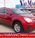chevrolet equinox 2013 red lt gasoline 4 cylinders front wheel drive automatic 78130