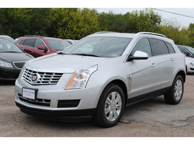 cadillac srx 2013 silver suv luxury collection 6 cylinders automatic 77074