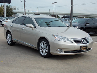 lexus es 350 2012 beige sedan gasoline 6 cylinders front wheel drive shiftable automatic 77074