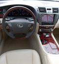 lexus ls 460 2012 beige sedan gasoline 8 cylinders rear wheel drive shiftable automatic 77074