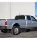 ford f 350 super duty 2011 silver lariat biodiesel 8 cylinders 4 wheel drive automatic with overdrive 79407