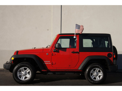 jeep wrangler 2011 red suv sport gasoline 6 cylinders 4 wheel drive automatic 79407