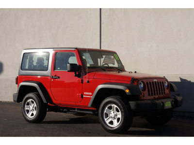 jeep wrangler 2011 red suv sport gasoline 6 cylinders 4 wheel drive automatic 79407