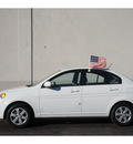 hyundai accent 2010 white sedan gls gasoline 4 cylinders front wheel drive automatic 79407