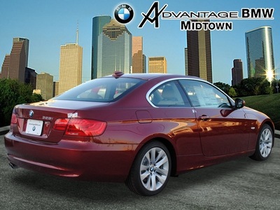 bmw 3 series 2013 red coupe 328i gasoline 6 cylinders rear wheel drive automatic 77002