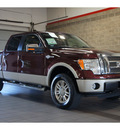 ford f 150 2010 dk  red king ranch flex fuel 8 cylinders 4 wheel drive 4 speed automatic 79015