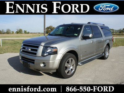 ford expedition el 2008 lt  gray suv limited gasoline 8 cylinders 2 wheel drive automatic 75119