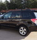 subaru forester 2009 black suv 2 5 xt limited gasoline 4 cylinders all whee drive automatic 75080