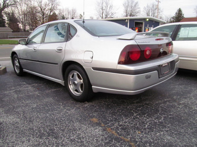 chevrolet impala 2001 silver sedan ls gasoline 6 cylinders front wheel drive automatic 45840