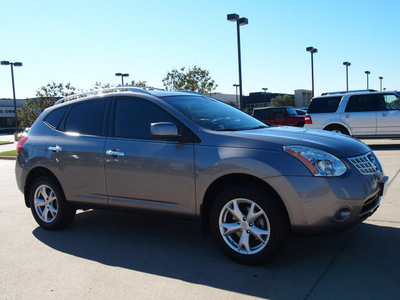 nissan rogue 2010 lt  gray suv sl gasoline 4 cylinders front wheel drive automatic with overdrive 76018