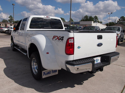 ford f 350 super duty 2012 white lariat biodiesel 8 cylinders 4 wheel drive automatic 77338