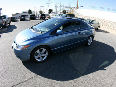honda civic 2007 blue coupe ex gasoline 4 cylinders front wheel drive 5 speed manual 79925