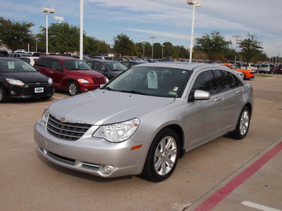 chrysler sebring 2010 silver sedan limited gasoline 6 cylinders front wheel drive automatic 75093
